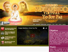Tablet Screenshot of colegiometafisicovirtual.com